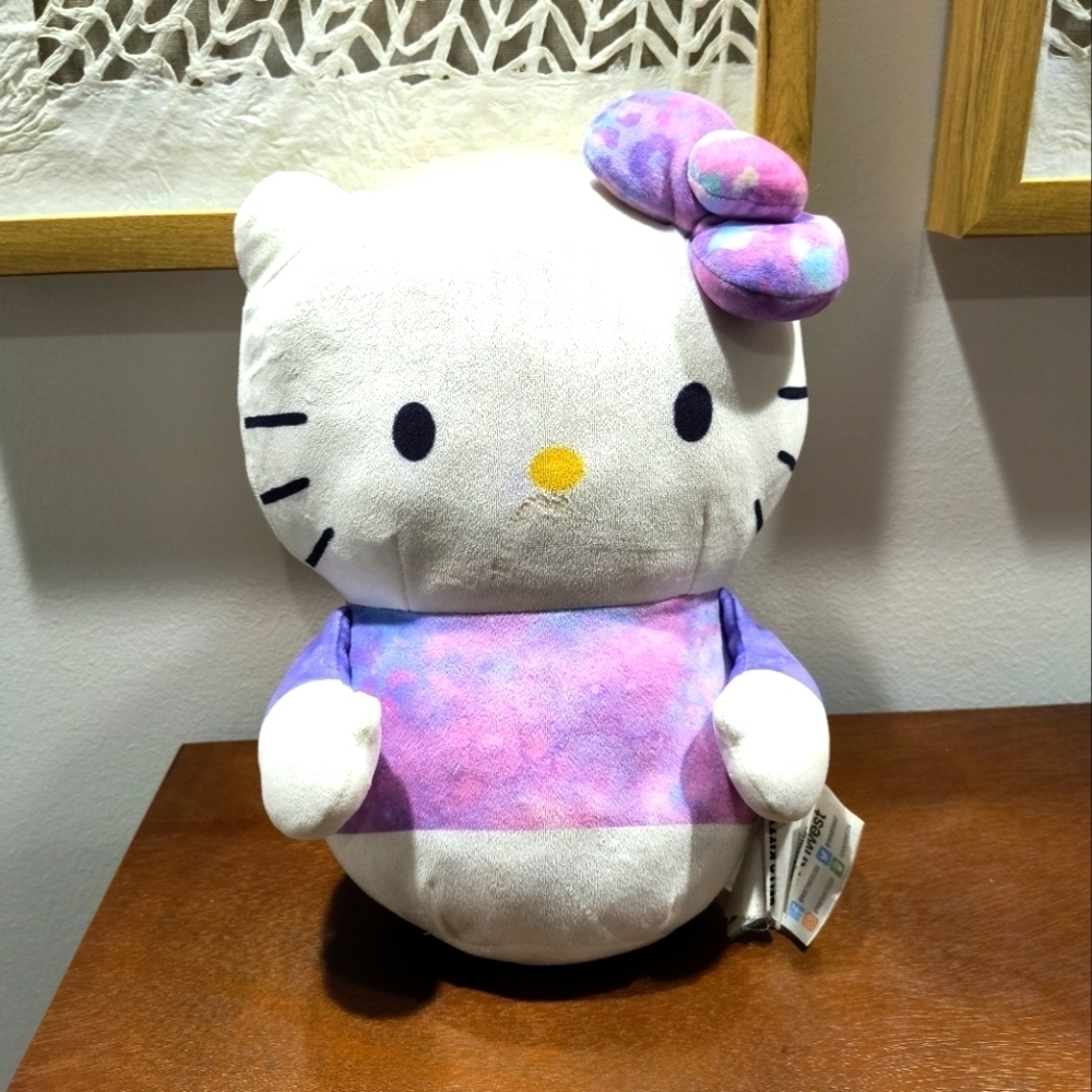 HELLO KITTY plush Sanrio Hello Kitty Cloud Hugger PiIlow 11.5 Inches